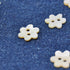 Button - Akoya Shell - Flower 12mm